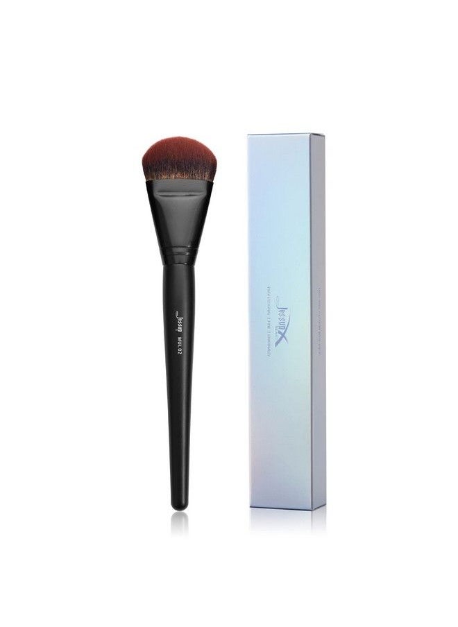 Jessup Foundation Brush For Liquid Smooth Angled Large Face Makeup Brush For Blending Liquid Cream Mul02  - Image 1