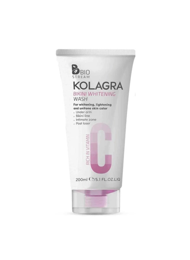 kolagra Whitening Cleanser for Bikini Area & Underarms 200 ml