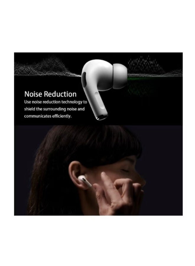 Airpods Pro Style True Wireless Earbuds Active Noise Cancellation High-Fidelity White - Image 4