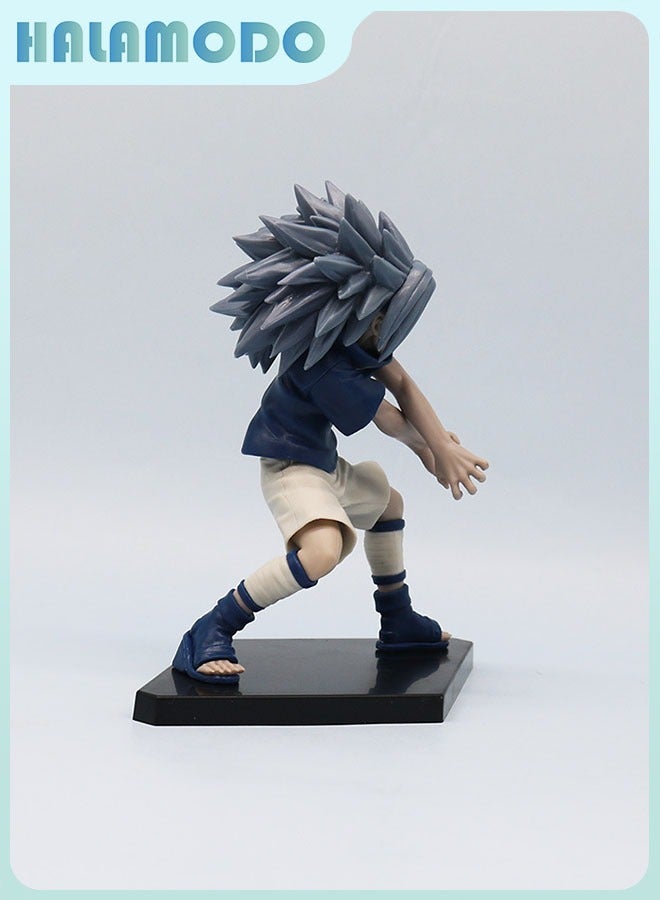 HALAMODO Naruto Uchiha Sasuke in Battle Style Anime Figure, Perfect Gift & Decoration15.5 CM - Image 3