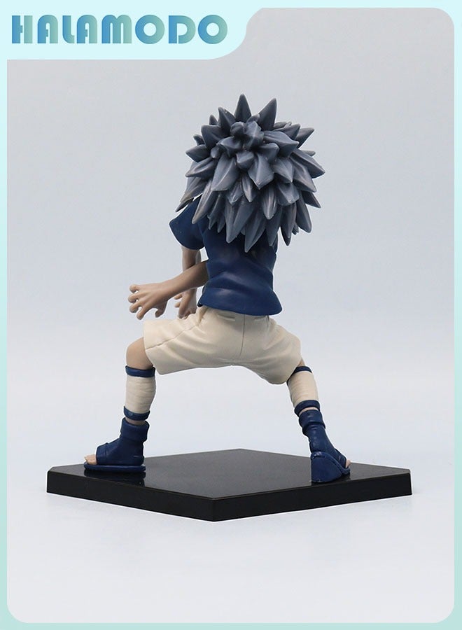 HALAMODO Naruto Uchiha Sasuke in Battle Style Anime Figure, Perfect Gift & Decoration15.5 CM - Image 4