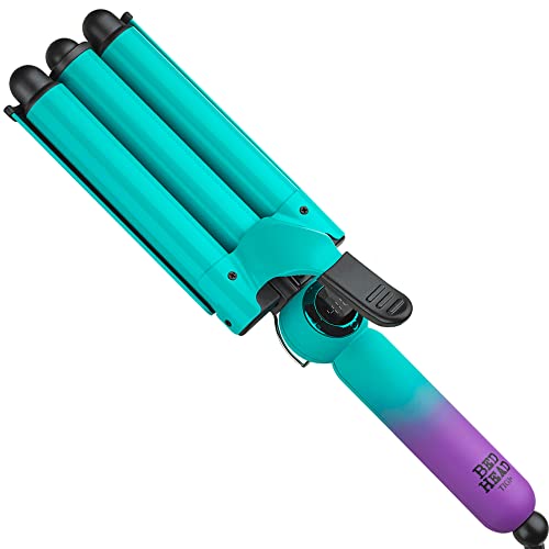 Bed Head Wave Affair Jumbo 3 Barrel Hair Waver | Quick Styling, Serious Hold, & Less Heat Damage | Heat Protectant Glove Included for Easy, Custom Styling - Image 1