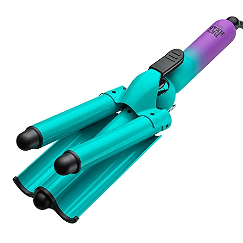 Bed Head Wave Affair Jumbo 3 Barrel Hair Waver | Quick Styling, Serious Hold, & Less Heat Damage | Heat Protectant Glove Included for Easy, Custom Styling - Image 2
