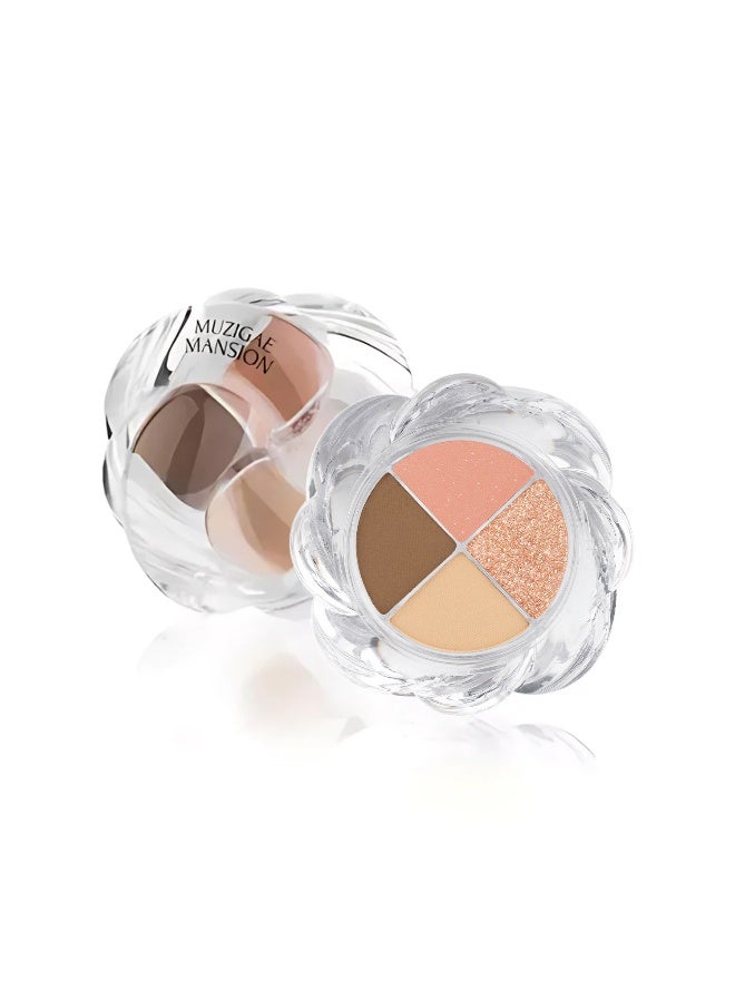 Muzigae Mansion لوحة عيون توست بوت 02 كورال غني 4.5 جرام - Image 1