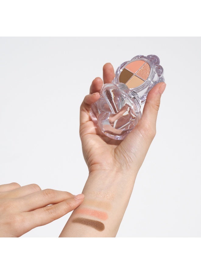 Muzigae Mansion لوحة عيون توست بوت 02 كورال غني 4.5 جرام - Image 3