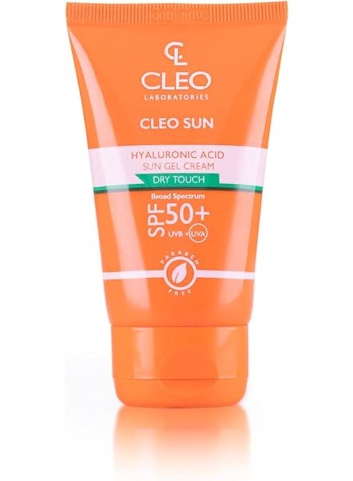 Cleo Hyaluronic Acid Sun Gel Cream SPF50+ 50 ml - Image 1