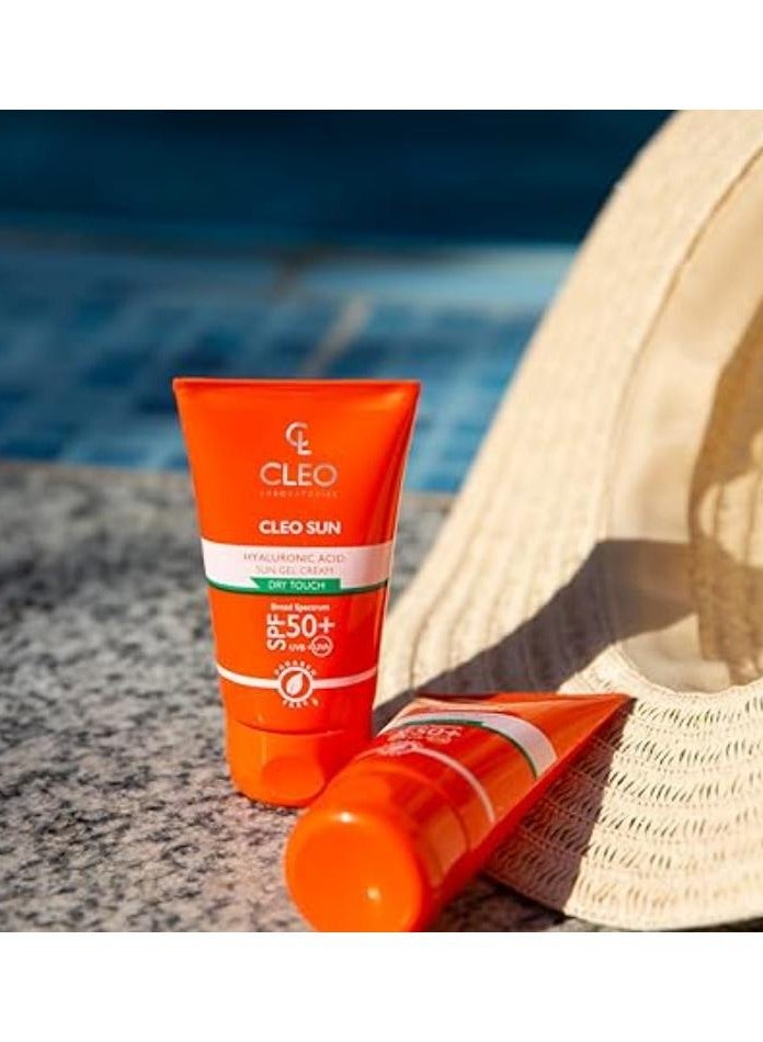 Cleo Hyaluronic Acid Sun Gel Cream SPF50+ 50 ml - Image 3