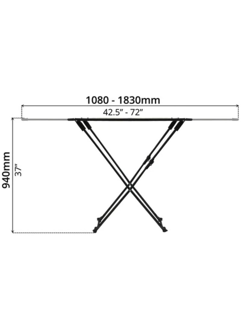 Chase Up Clothes Drying Stand with Adjustable Wings Clothes Hanger Stand Drying Rack clothes rack  Cloth Drying Rack laundry dryer...  - Image 4
