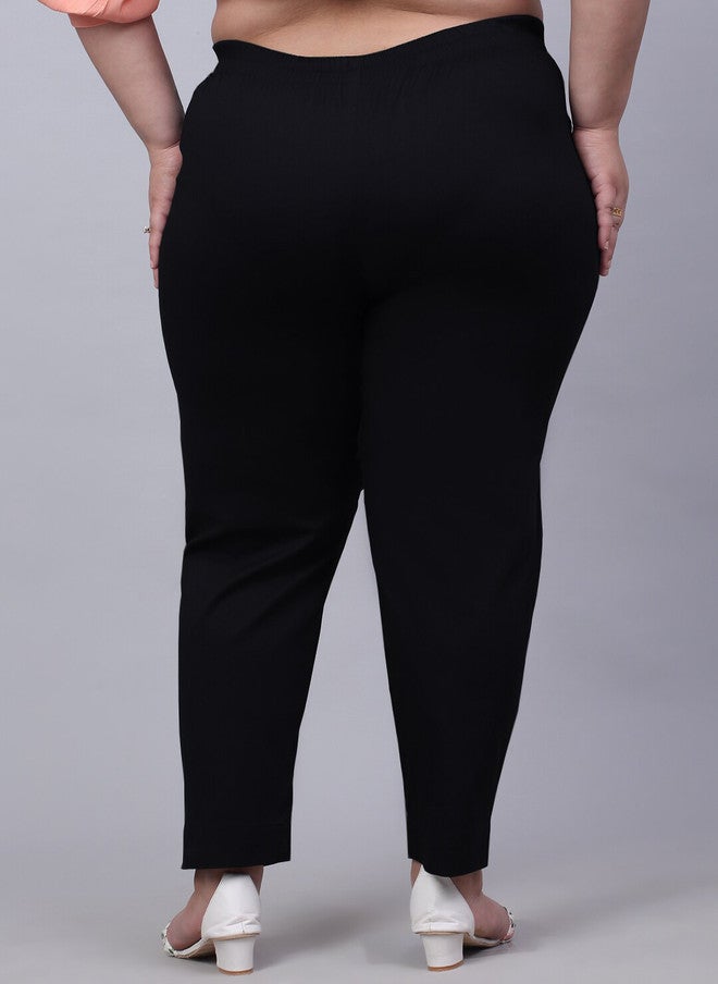 Trend Level Women Plus Size Original Easy Wash Trousers - Image 3