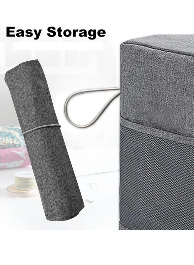 HOMESTAR Sewing Machine Dust Cover , Sewing Machine Dust Cover, with 4 Storage Pockets Padded Storage Dust Covers Compatible with Most Standard Sewing Machine ﻿ - Image 2