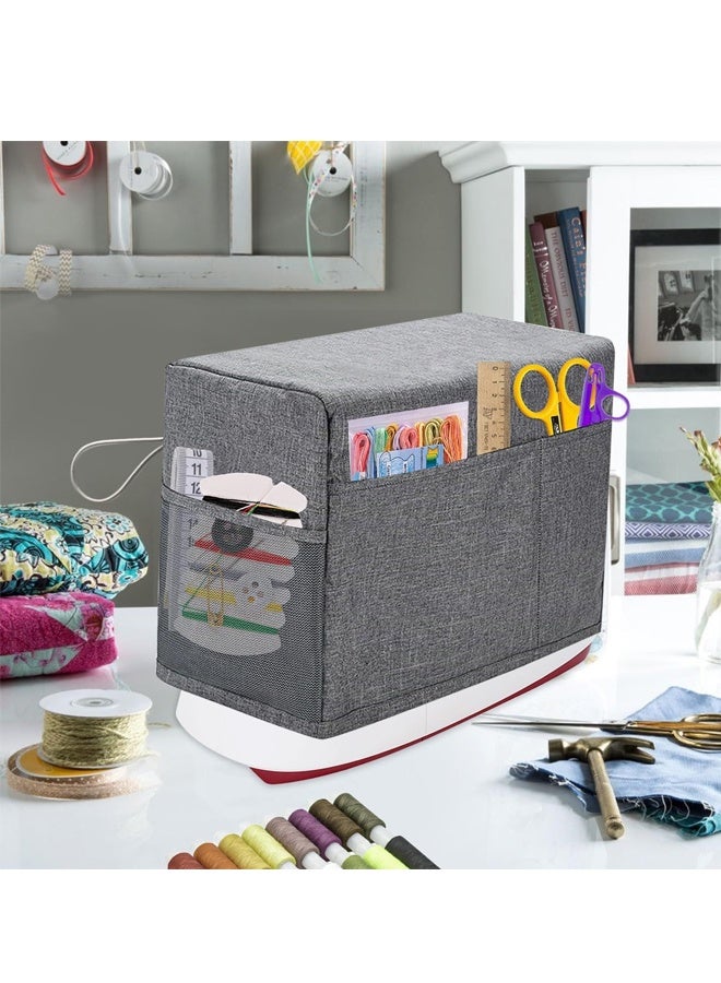 HOMESTAR Sewing Machine Dust Cover , Sewing Machine Dust Cover, with 4 Storage Pockets Padded Storage Dust Covers Compatible with Most Standard Sewing Machine ﻿ - Image 5