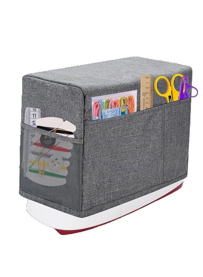HOMESTAR Sewing Machine Dust Cover , Sewing Machine Dust Cover, with 4 Storage Pockets Padded Storage Dust Covers Compatible with Most Standard Sewing Machine ﻿ - Image 1