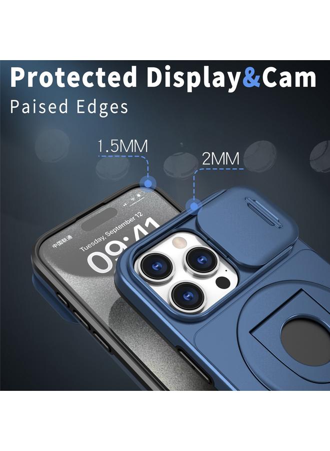 Zaboon Case For iPhone 12 Camshield MagSafe Ring Holder Armor Phone Case - Image 4