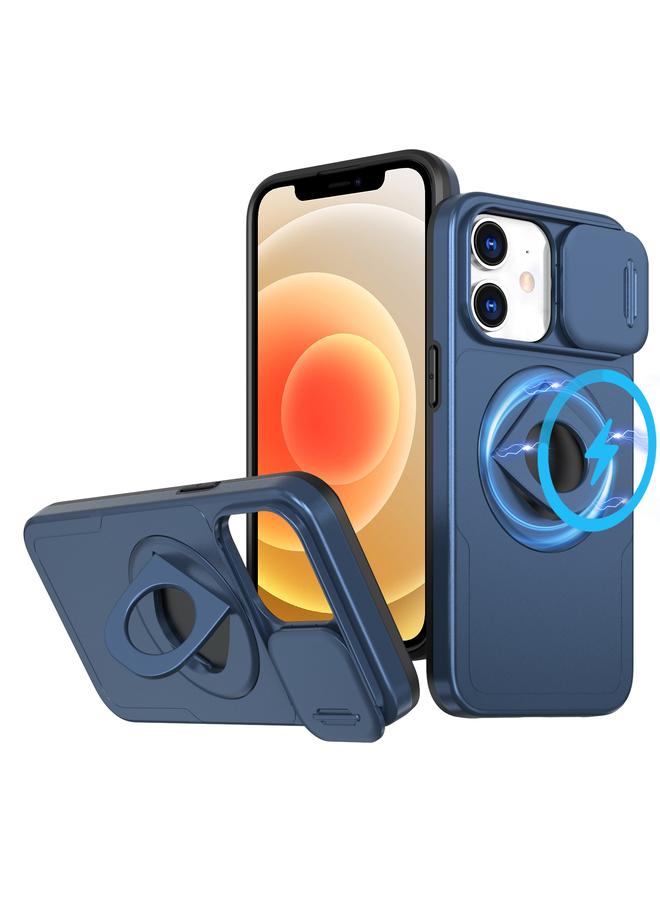 Zaboon Case For iPhone 12 Camshield MagSafe Ring Holder Armor Phone Case - Image 1