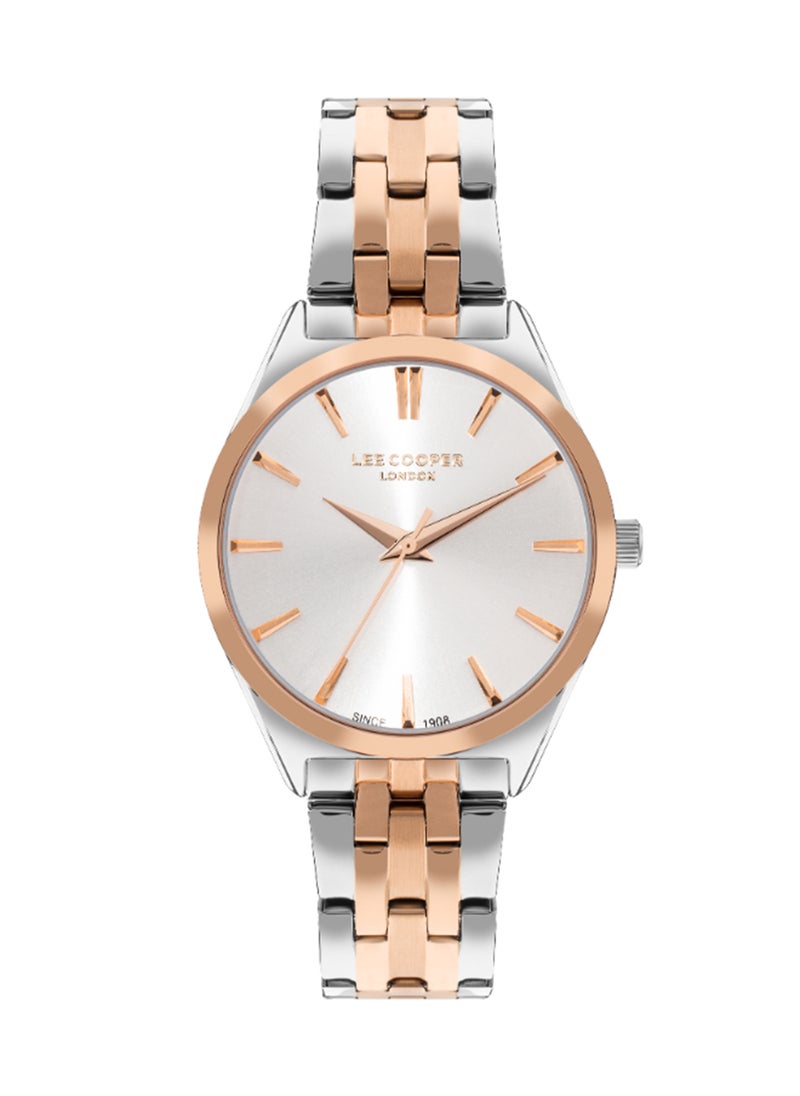 Lee Cooper - Women's Analog Tonneau Shape Metal Wrist Watch LC07833.530 - 34 Mm - Image 1