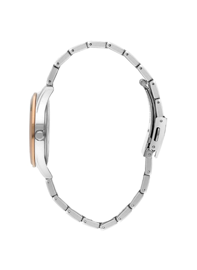 Lee Cooper - Women's Analog Tonneau Shape Metal Wrist Watch LC07833.530 - 34 Mm - Image 1