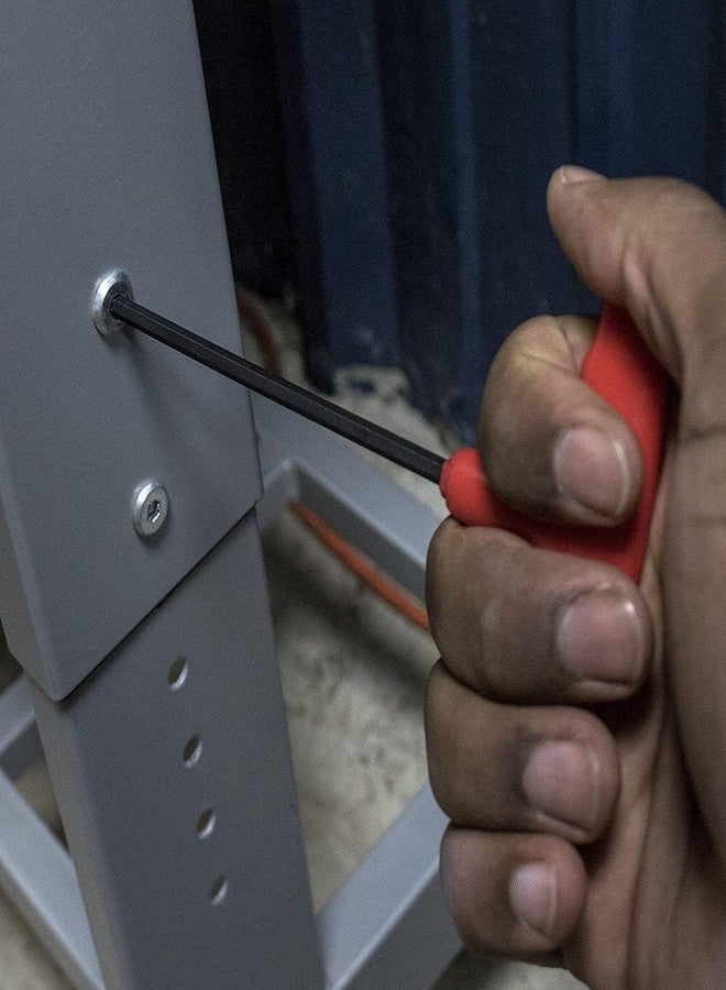 اتول مارت مفتاح ألين بمقبض على شكل حرف T من Utoolmart، مقاس 3 مم متري، 70#، مفتاح سداسي بمقبض على شكل حرف T من الفولاذ، بطول إجمالي 350 مم - Image 5