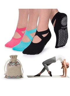 Generic Socks for yoga, pilates and fitness exercises - anti-slip  - Image 1