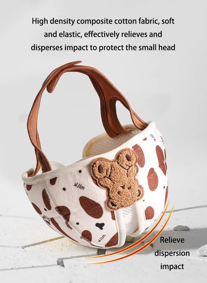 Baby Head Protector, No Bump Safety Head Cushion Protective Cap, Breathable and Adjustable Head Cushion Bumper Bonnet, Child Safety Headguard, Baby Head Guard for Boys and Girls - Image 4