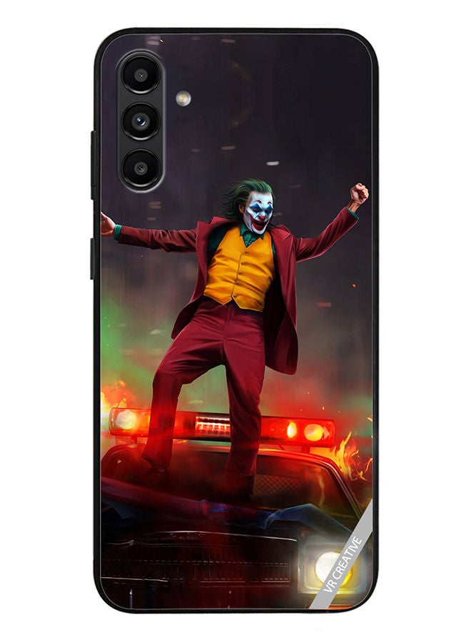 VR CREATIVE Protective Case Cover For Samsung Galaxy A13 5G Joker Over A Car With His Evil Laugh Design Multicolour - Image 1