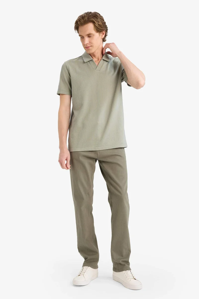 Defacto Regular Fit Short Sleeve Polo T-Shirt