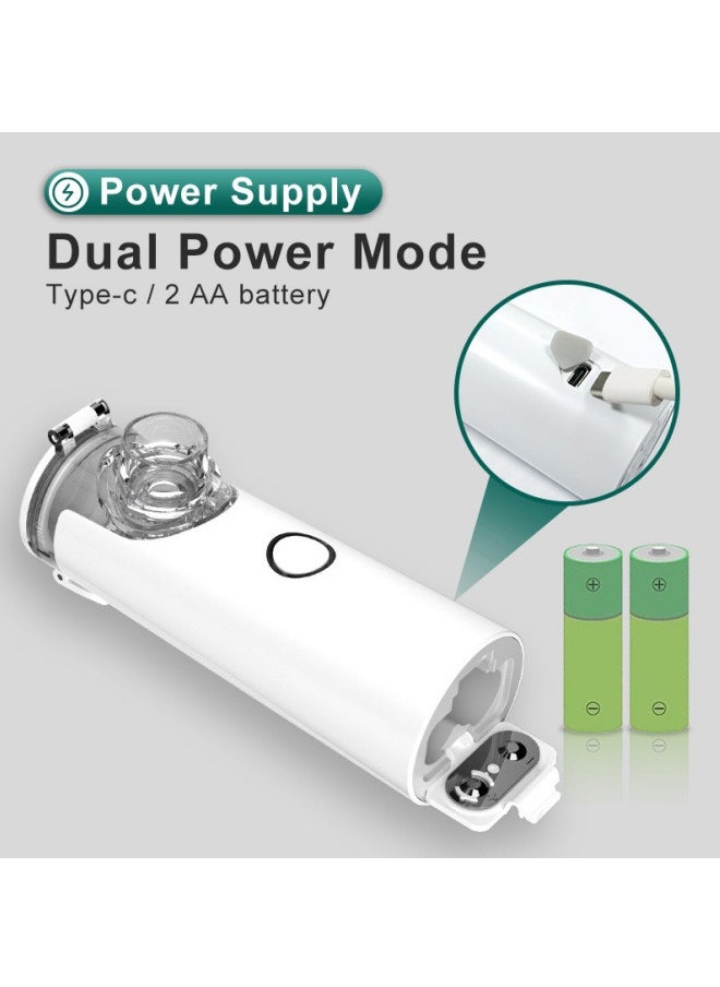Low-power compact handheld home mesh atomizer