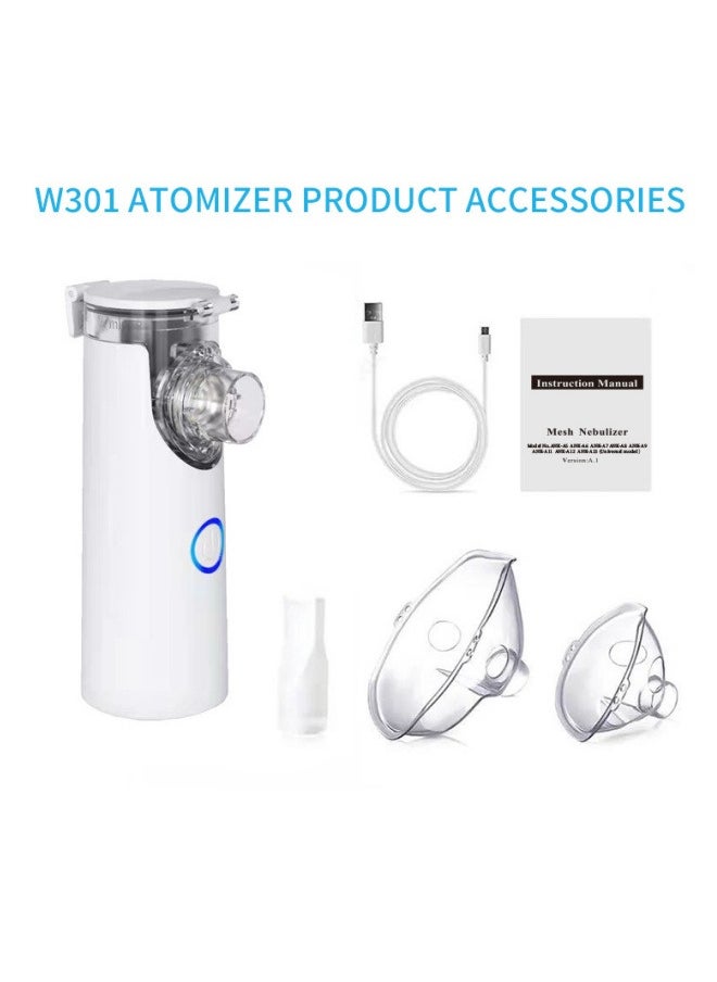 Low-power compact handheld home mesh atomizer