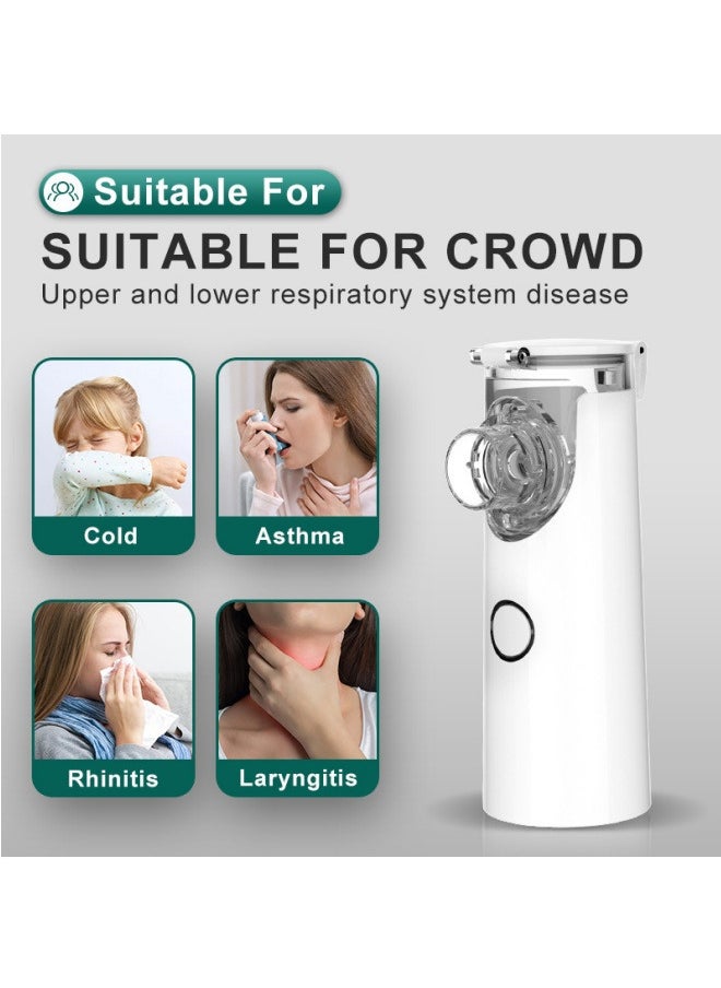 Low-power compact handheld home mesh atomizer