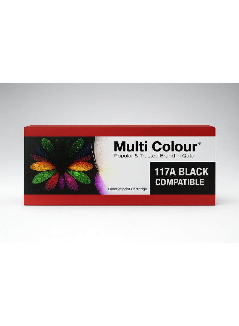 مالتي كلر خراطيش حبر  HP Multi Colour 117A متوافقة – أسود، سماوي، أصفر، أرجواني - Image 5