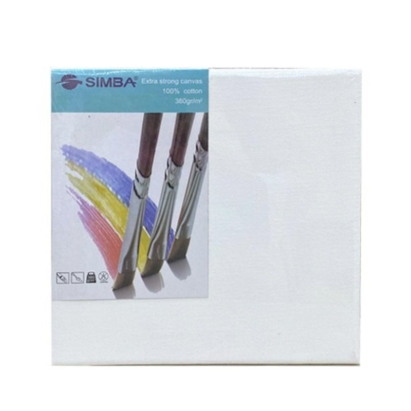 Simba Canvas Board Squire 80x80 cm White - Image 1