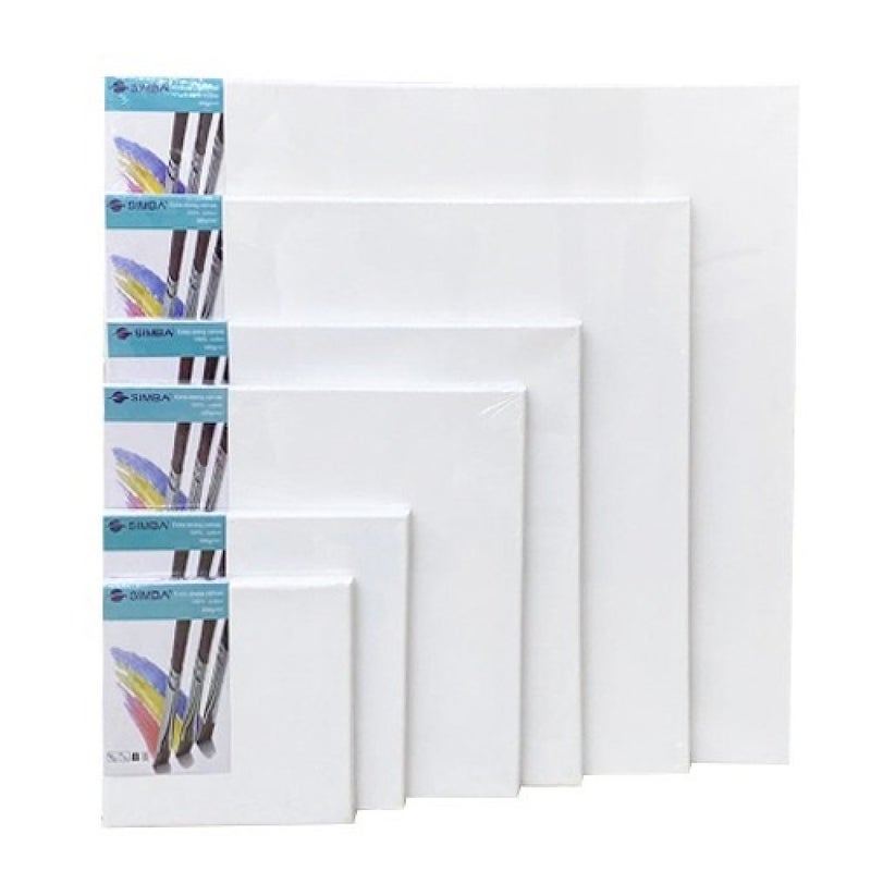 Simba Canvas Board Squire 80x80 cm White - Image 2