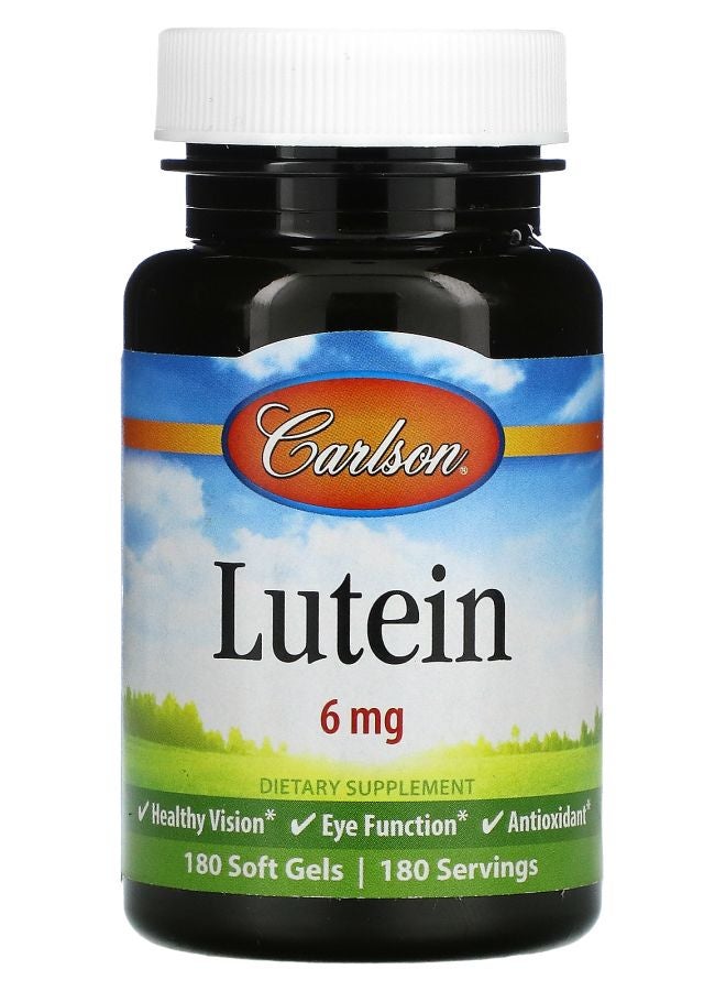 Lutein 6 mg 180 Soft Gels