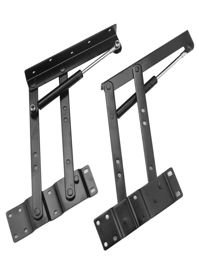 GENHAKON 2 Pair Folding Lift and Up Hinges, Heavy Duty Lift Up Hydraulic Hinge for Home Mechanism Hardware Coffee Table Furniture Lifting Tool, by . - Image 5