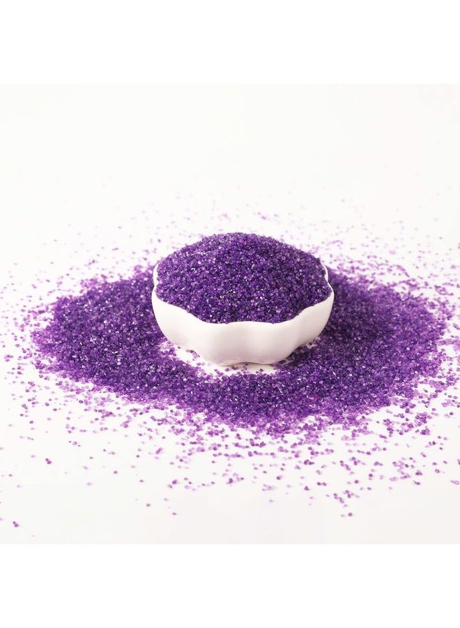 Kasvan Purple Sanding Sugar Sprinkles - Edible Sugar Crystals, Baking Cake Decorations, Ice Cream Toppings cupcake Decorating, Wedding Party Chirstmas Supplies, 85g/3.2oz - Image 4