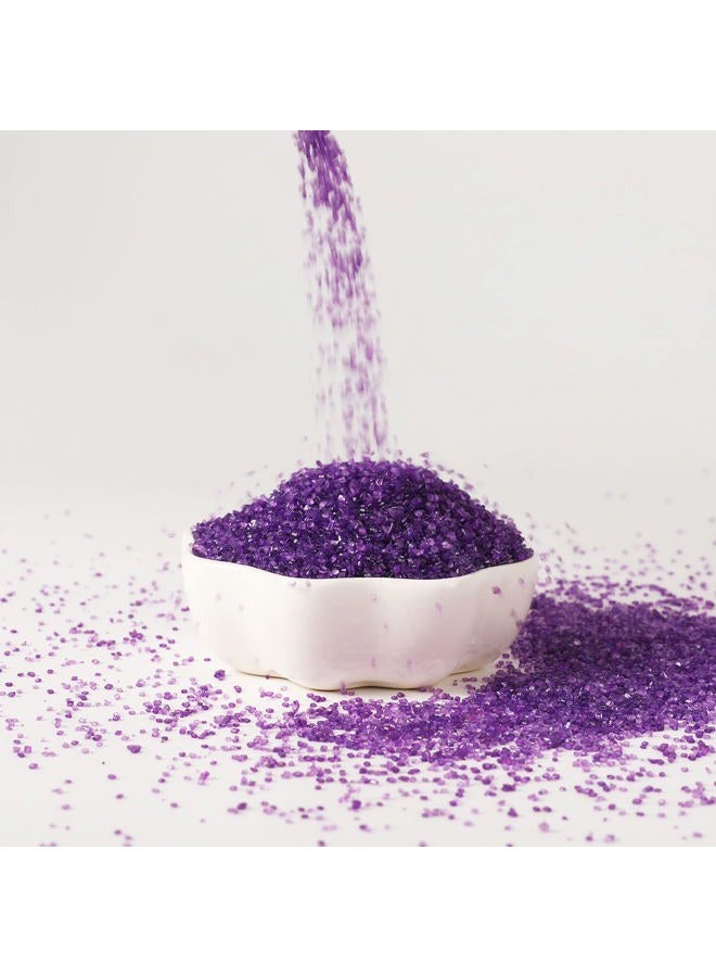 Kasvan Purple Sanding Sugar Sprinkles - Edible Sugar Crystals, Baking Cake Decorations, Ice Cream Toppings cupcake Decorating, Wedding Party Chirstmas Supplies, 85g/3.2oz - Image 5