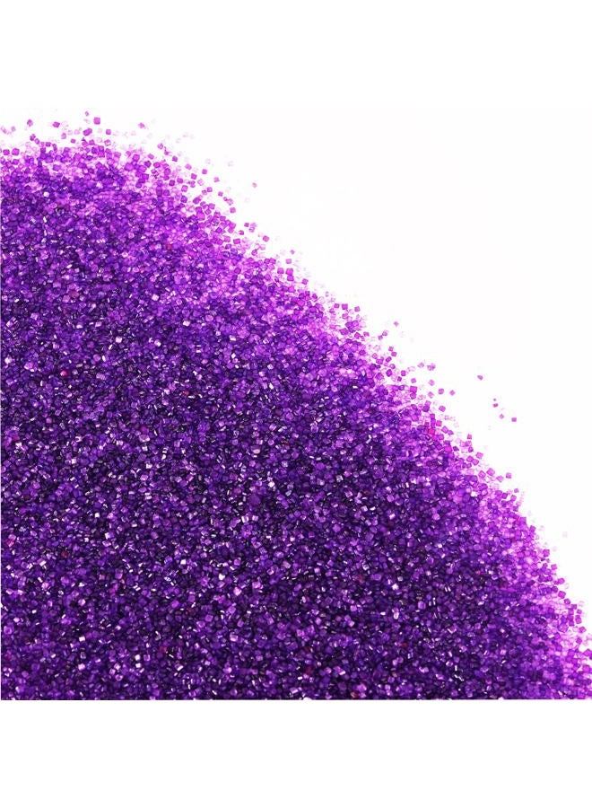 Kasvan Purple Sanding Sugar Sprinkles - Edible Sugar Crystals, Baking Cake Decorations, Ice Cream Toppings cupcake Decorating, Wedding Party Chirstmas Supplies, 85g/3.2oz - Image 2