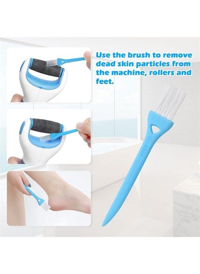 Jorest - 10PCS Pedi Replacement Rollers ​Compatible with Amope Pedi Perfect Electronic Foot File, with 2 Curved& 4 Extra Coarse& 3 Regular& 1 Soft, for Foot Scrubber Callus Remover, Ped Egg Powerball - Image 1
