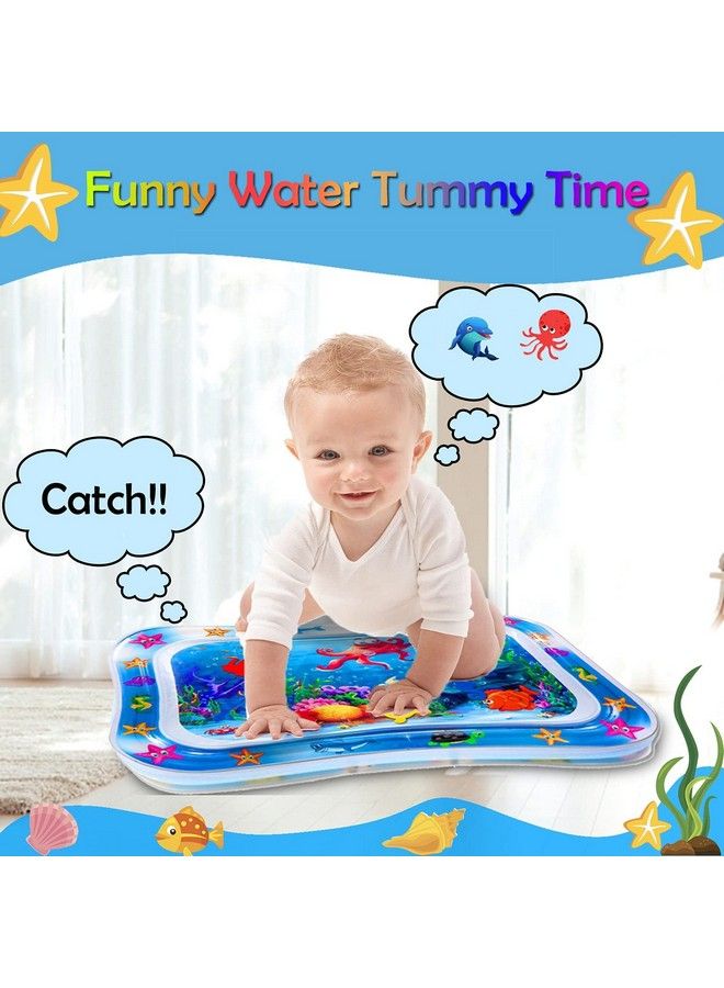 MOBDESK Baby Water Play Mat Can Be Used All Seasons Inflatable Tummy Time Water Mat;Leakproof Water Play Mat;Fun Activity Play Center Indoor And Outdoor Water Play Mat For Baby;P 88 - Image 4