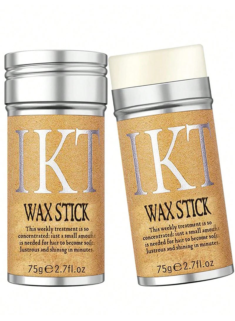 اي كي تي عصا شمع تثبيت وترتيب الشعر – واكس ستيك لتهذيب الشعر المتطاير وتنعيم الباروكات بدون دهون - Image 1