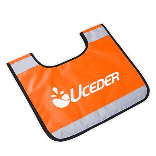 UCEDER Winch Cable Damper Heavy Duty Vinyl Construction Car Off-Road Safety Cable Recovery Dampener Blanket with Reflective Strips(Orange,1) - Image 2