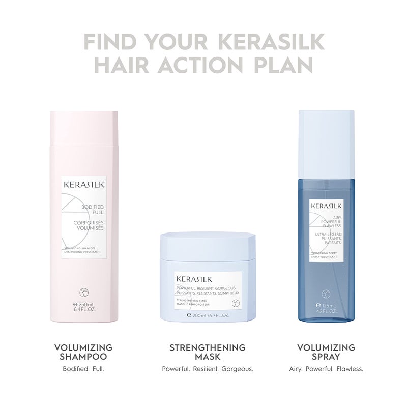 KERASILK Volumizing Foam Conditioner | Provides Weightless Hydration | Enhances Volume | Detangles | For Fine, Limp, Flat Hair | 150ml - Image 5