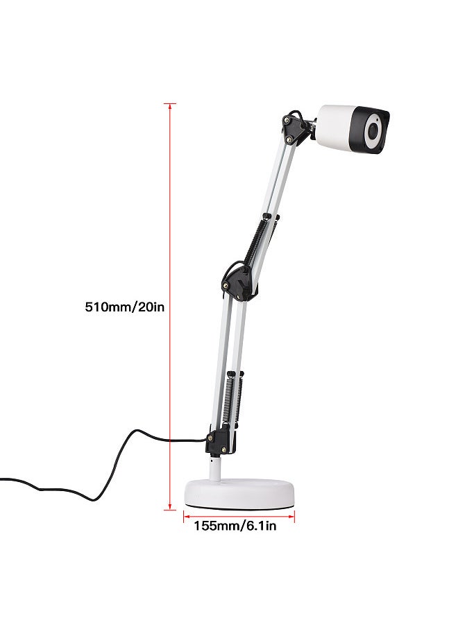 Generic - 2 in 1 Document Scanner Camera & Webcam with Auto-Focus and LED Supplemental Light 8 Mega-pixel HD High-Definition A3 Scan Size for Live Demo Online Teaching Distance Education and Web Conferencing - Image 1