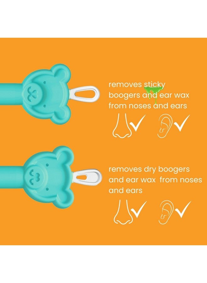 oogiebear : Baby Nose Cleaner & Ear Wax Removal Tool - Safe Booger & Earwax Removal For Newborns, Infants, Toddlers - Dual-Ended - Essential Baby Stuff, Diaper Bag Must-Have, With Case - Image 4
