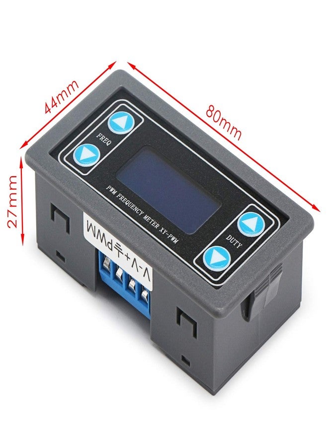 DROK Signal Generator, DC 3.3-30V Function Generator 5-30mA LCD Display PWM Pulse Frequency Duty Cycle Rectangular Wave Square Wave Signal Generator - Image 4