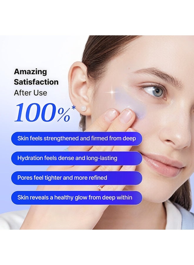 The Blue Copper Peptide Bakuchiol Serum, Korean Peptide Plumping Serum for Face, GHK-Cu Copper Peptides with Bakuchiol, Glow & Plump, Anti-aging & Skin Firming Care, Korean Skin Care, 1.69 Fl Oz - Image 4