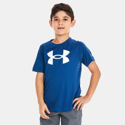 اندر ارمر تي شيرت يو ايه تيك بيج لوجو للأطفال