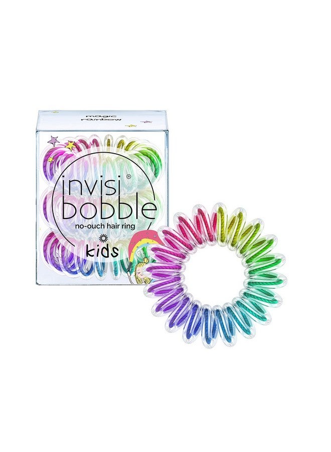 إنفيزيبوبل ربطة شعر لولبية بلاستيكية، قوس قزح - Image 1