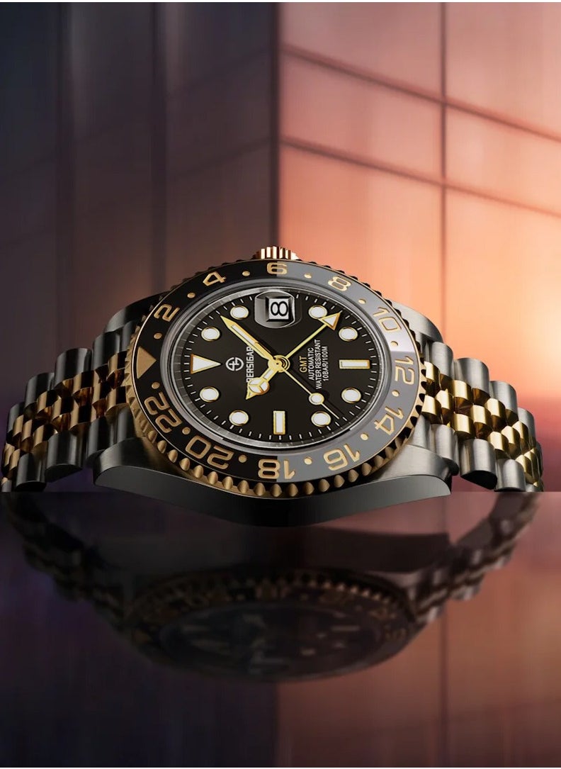 BERSIGAR - Bersigar BG-1662 Luxaura Design Stainless Steel Automatic Water Resistant Watch - Image 1