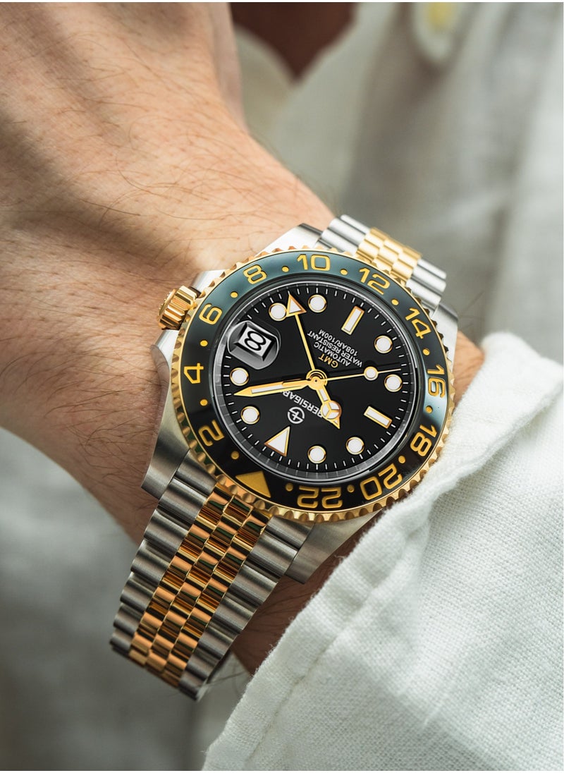 BERSIGAR - Bersigar BG-1662 Luxaura Design Stainless Steel Automatic Water Resistant Watch - Image 1