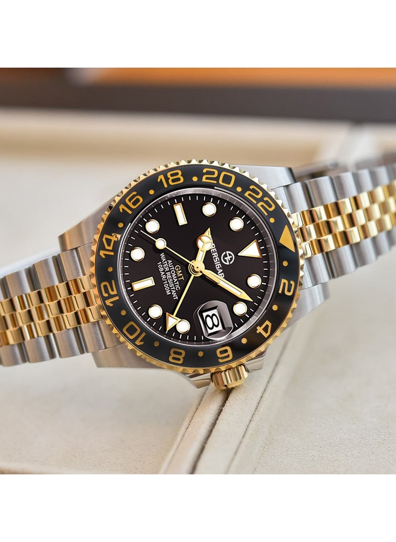 BERSIGAR - Bersigar BG-1662 Luxaura Design Stainless Steel Automatic Water Resistant Watch - Image 1